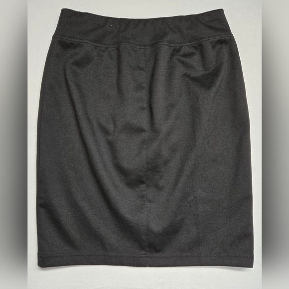 Style & Co Stretch S Black Skirt Office Business Work Elastic Waist - Picture 2 of 4